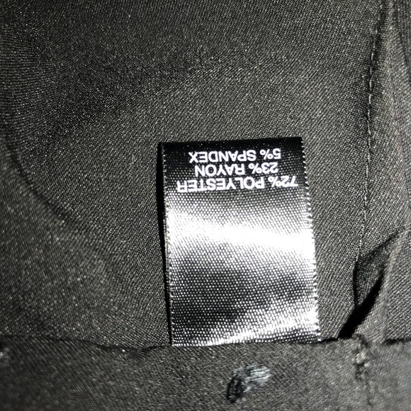 SOLD 26w Tall Black Slacks - Picture 4 of 6